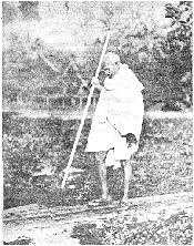 Gandhi In Noakhali