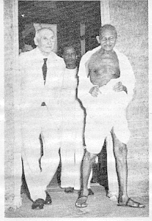 Gandhi With Lord Pethick-Lawrence