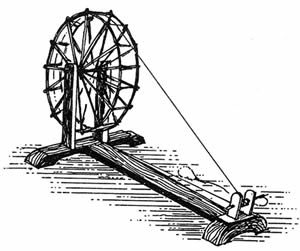 A Charkha - Spinning Wheel