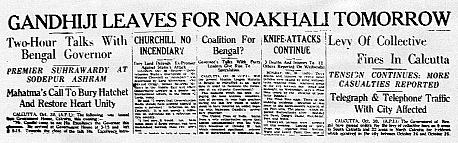 Newspaper Report On Riots In East Bengal