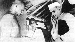With Nehru at Sevagram